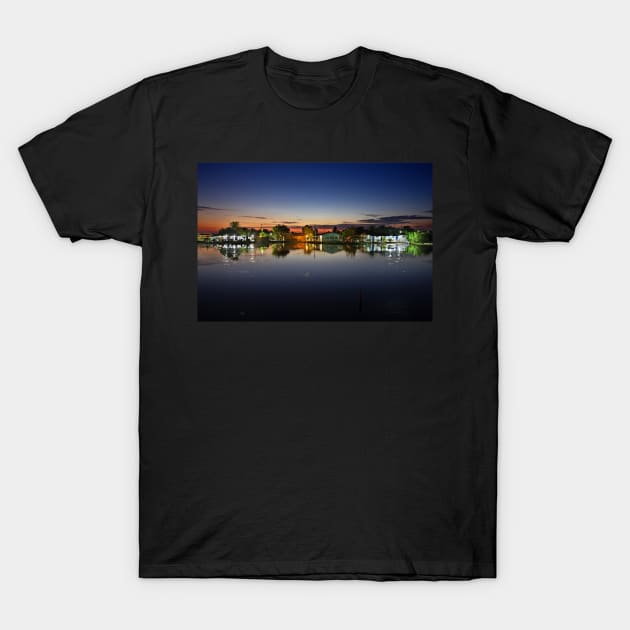 Tourlida twilight - Lagoon of Messolonghi T-Shirt by Cretense72